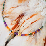 Collier Sangh Agate indienne