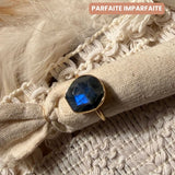Bague Sneha labradorite  - Parfaites Imparfaites
