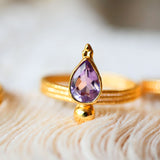 Amethystring SOMA – Ruhe & Klarheit