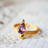 Amethystring SOMA – Ruhe & Klarheit