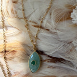 Collier Sonalia Labradorite ou Amazonite - Parfaites Imparfaites