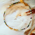 Bracelet Svara en tourmaline naturelle — bijou pierre naturelle artisanal Ginandger
