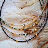 Collier Alinia labradorite pierre au choix protection