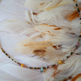 Collier Alinia labradorite pierre au choix protection