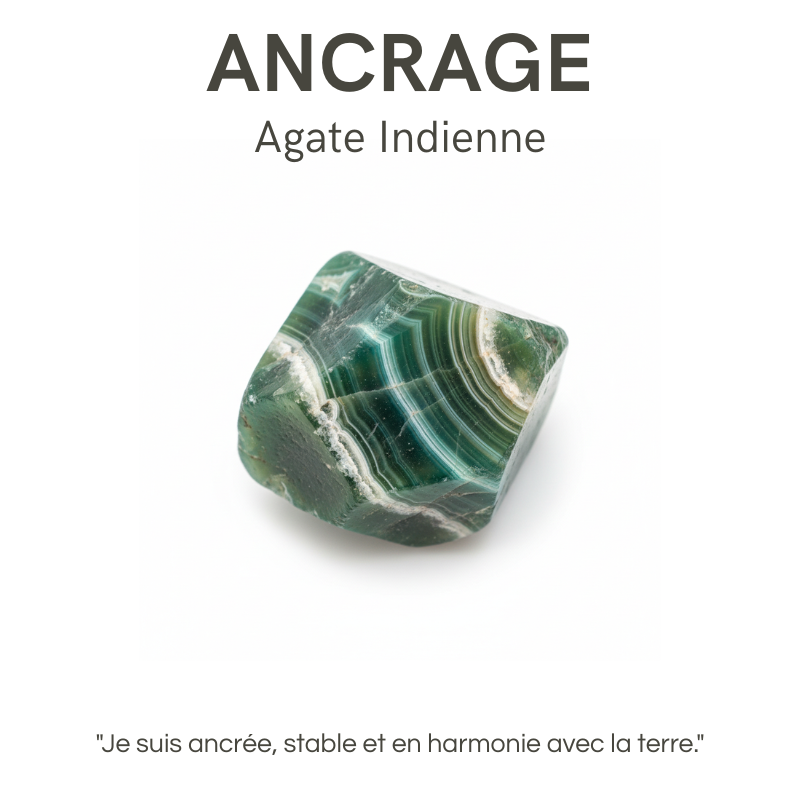 mantra agate indienne