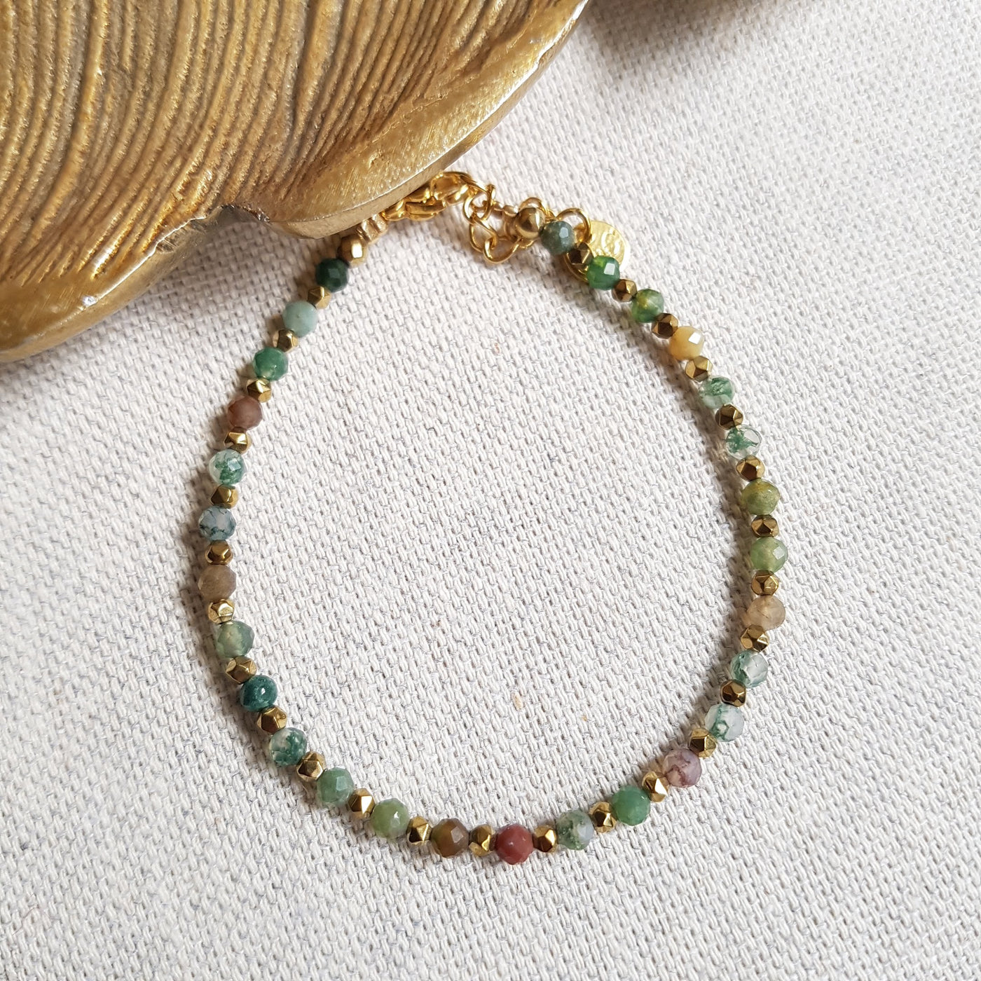 Bracelet Tourmaline ou Agate indienne - Julianne