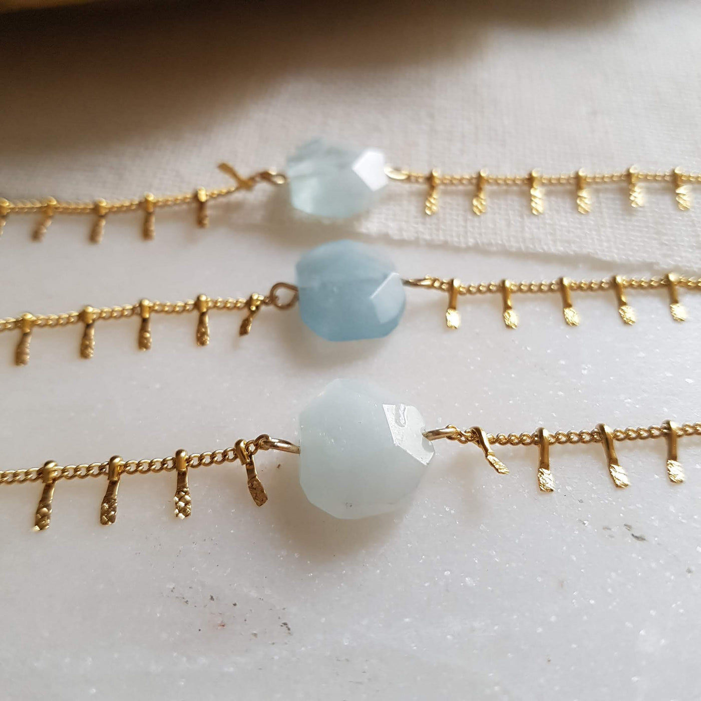 Bracelet Aigue marine - Kunz