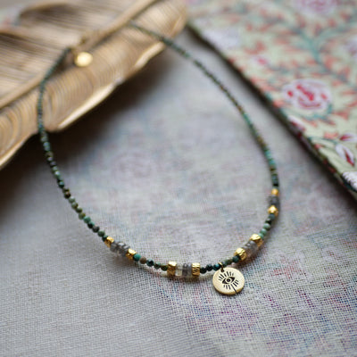 Collier Sia pierre au choix