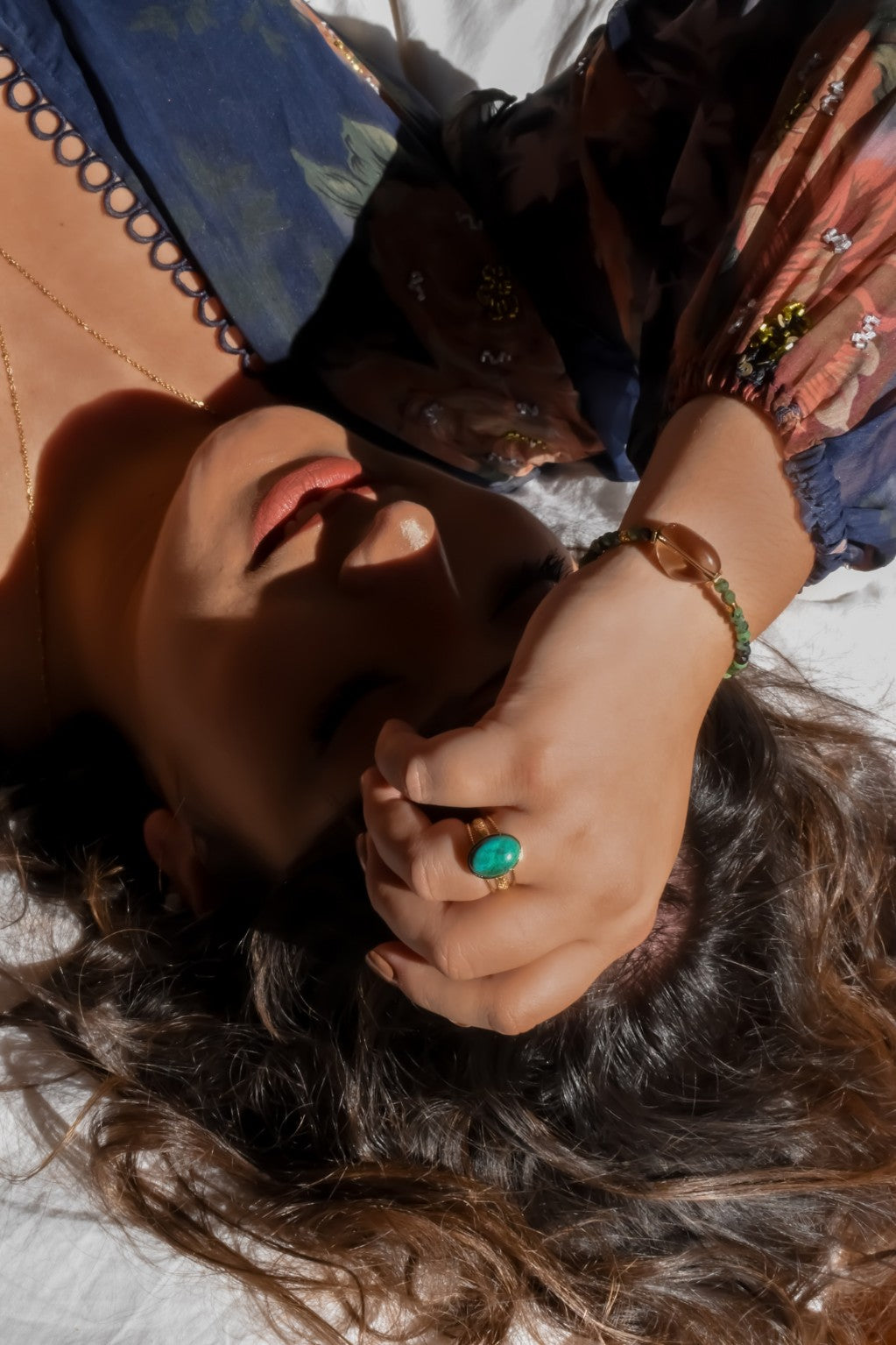 Bague réglable Mathilde Chrysocolle