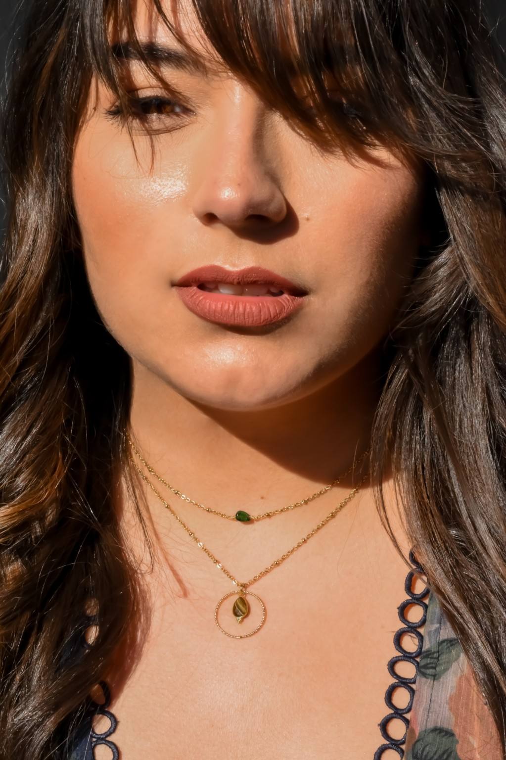 Collier Clémentine Oeil de Tigre