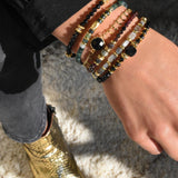 Bracelet Paola Tourmaline Noire