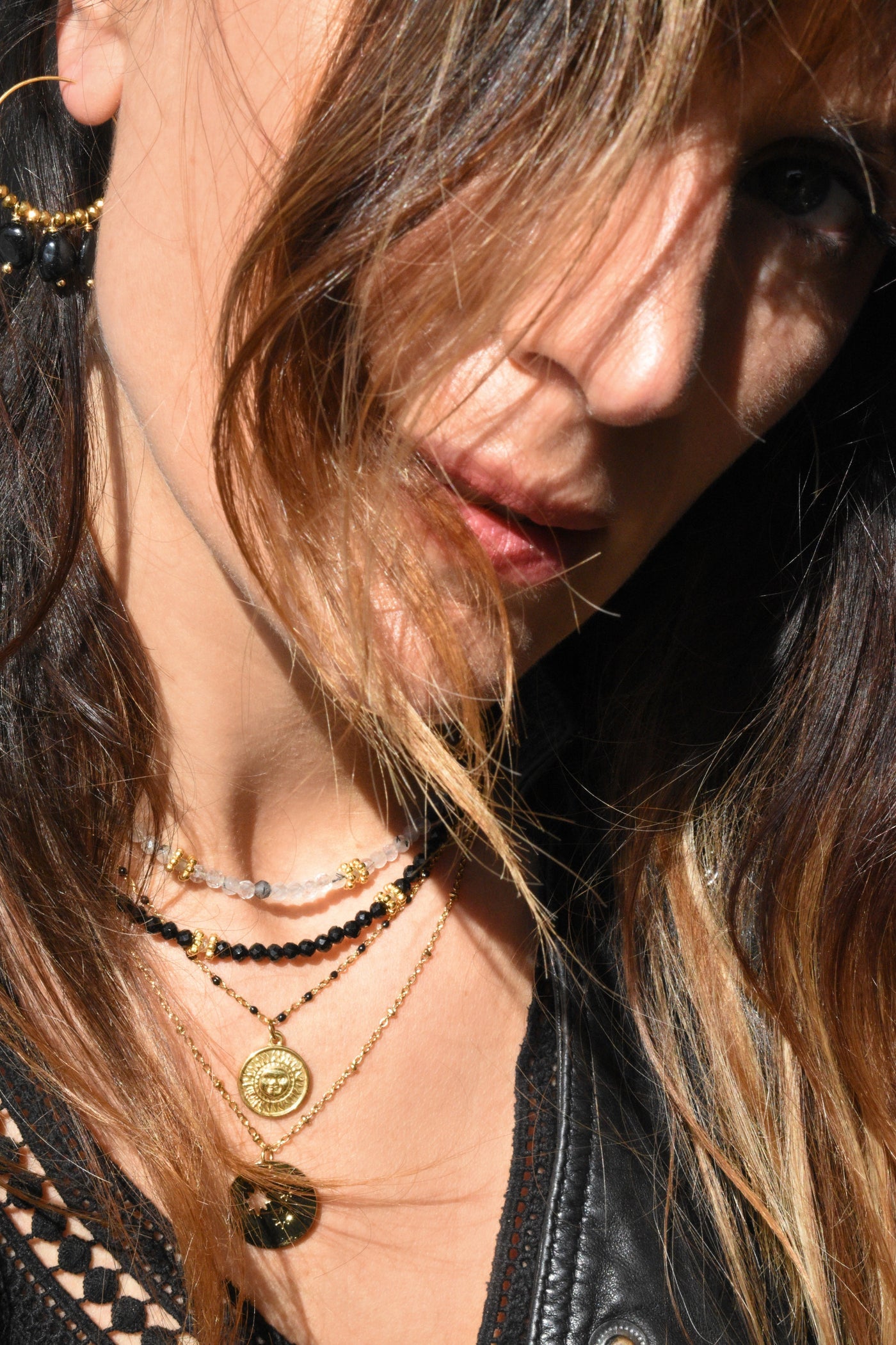 Collier Tourmaline Noire - Paola