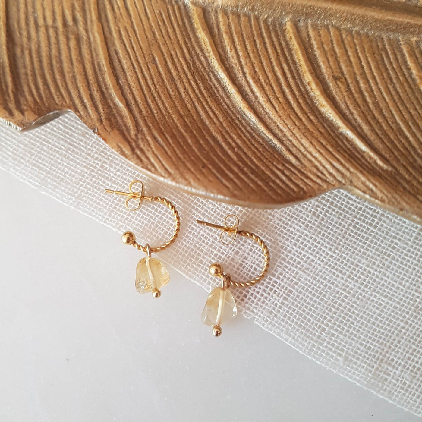 Boucles d'oreilles Fame (pierre au choix)