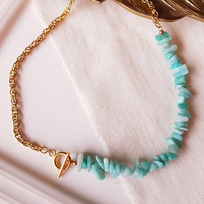 Collier Isabelle (pierre au choix)