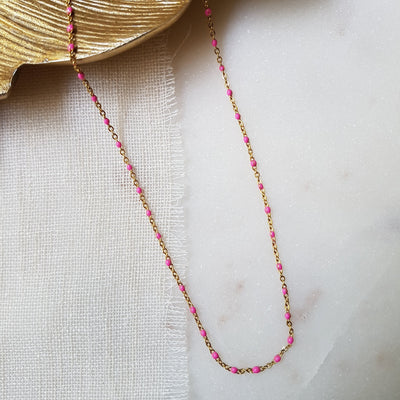 Collier Julia (couleur au choix)