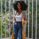 KHANTA MANTEL 5 – gemusterter Kimono