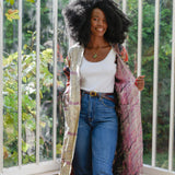 KHANTA MANTEL 6 – gemusterter Kimono