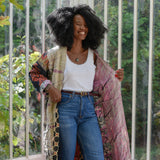 KHANTA MANTEL 6 – gemusterter Kimono