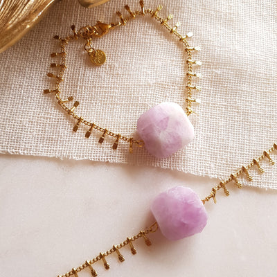 Bracelet Kunzite - Kunz