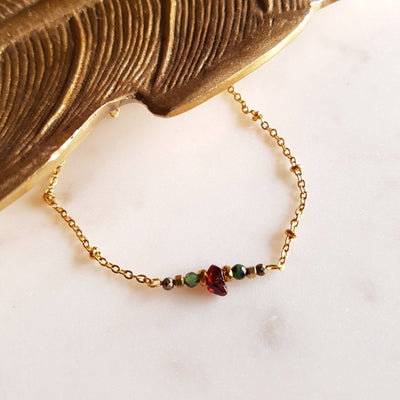 Bracelet Lula Grenat