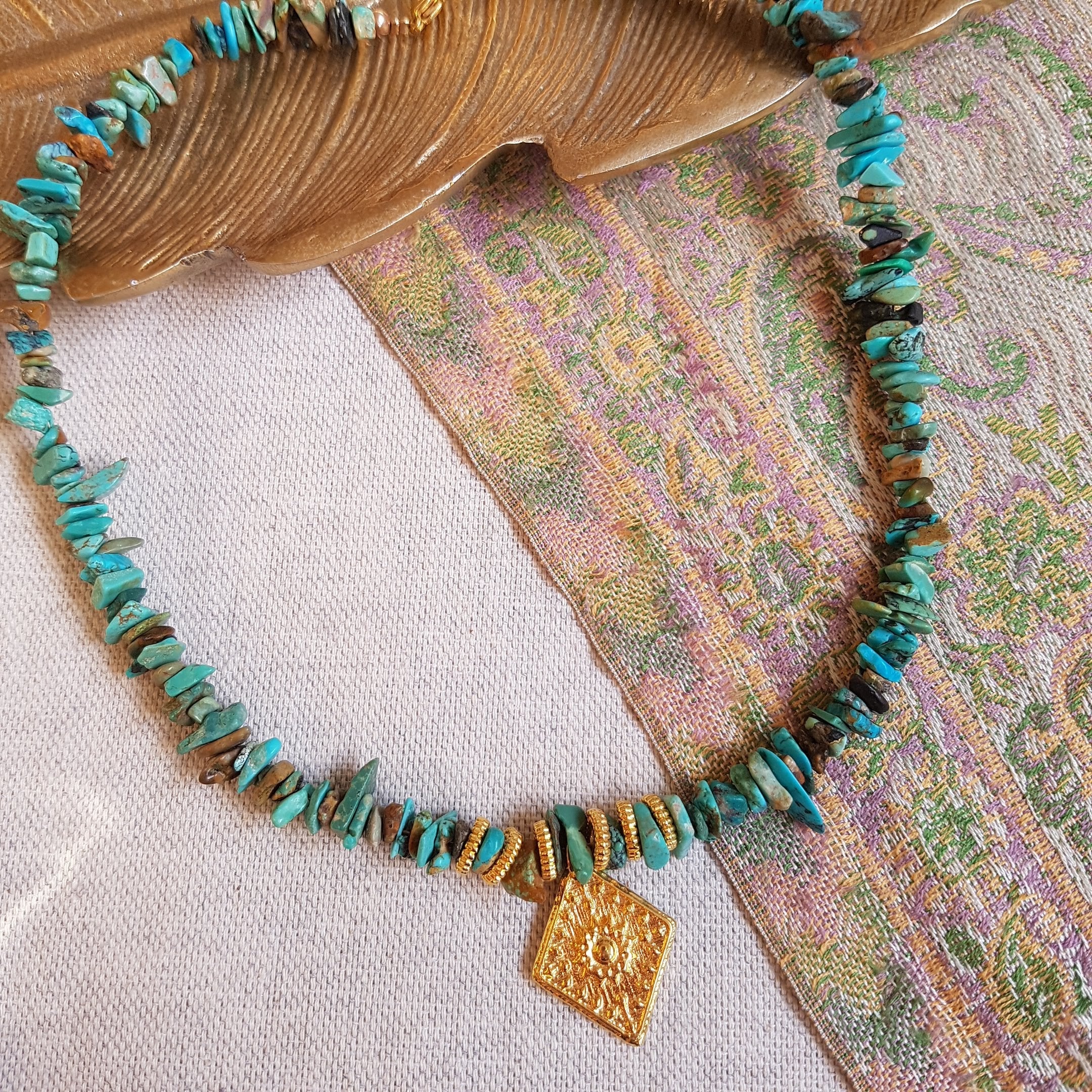 Collier Turquoise - Rochi